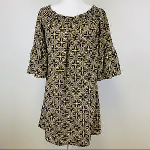 Soprano Blue & Yellow Dress, XS